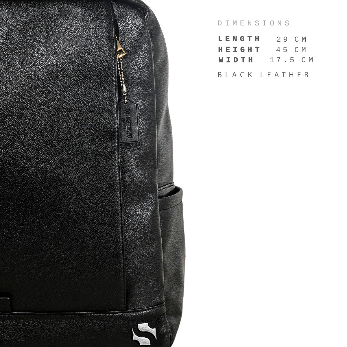 Shigetsu OTARU Leather Backpack for School Men