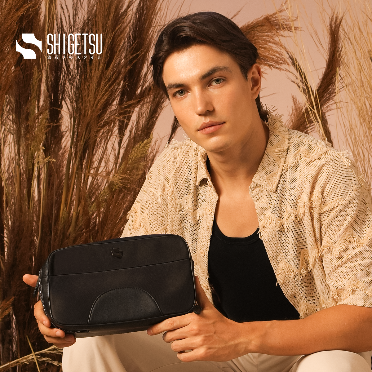 Shigetsu HIRAKATA Organizer Travel For men