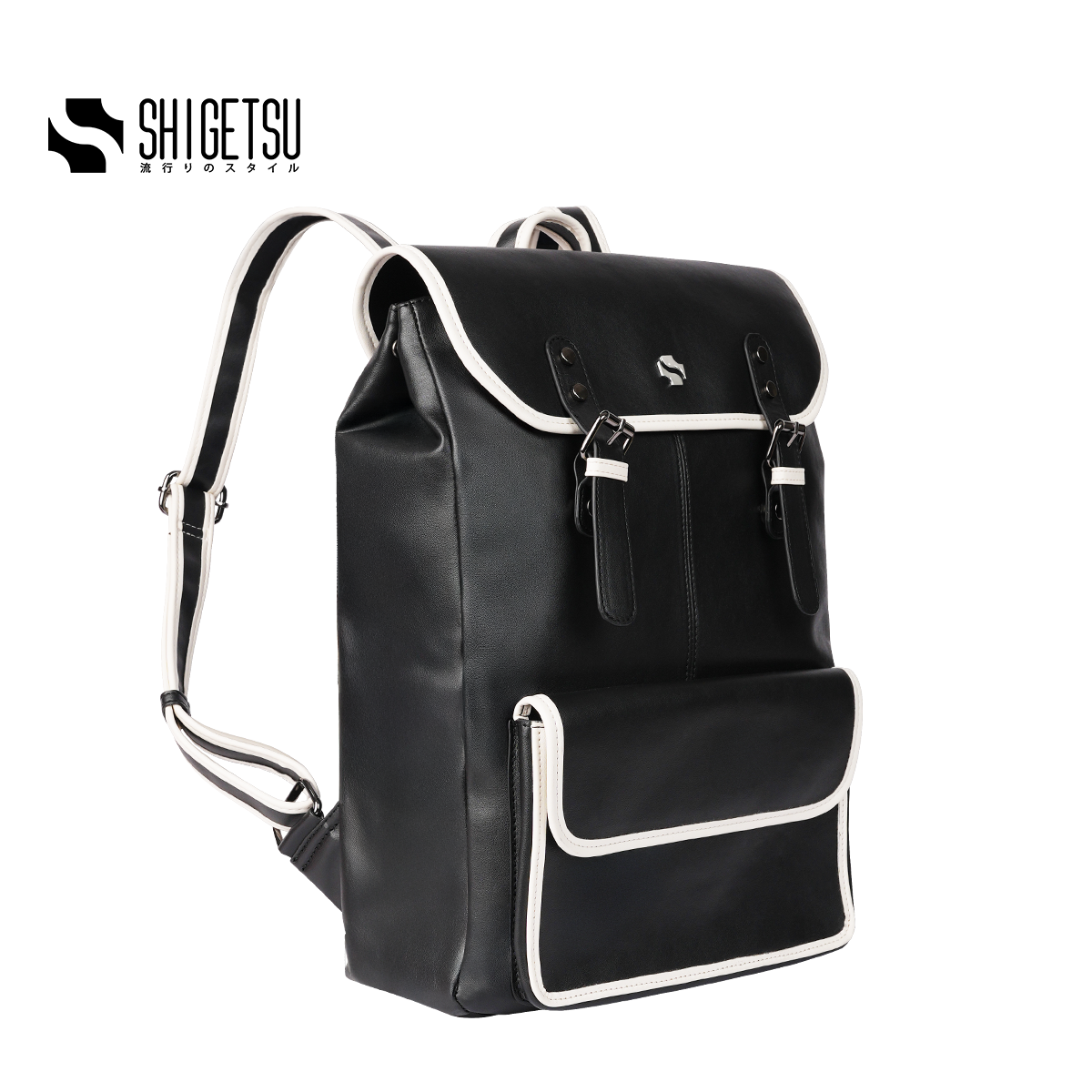 Shigetsu HOKKAIDO Block white Backpack for Men