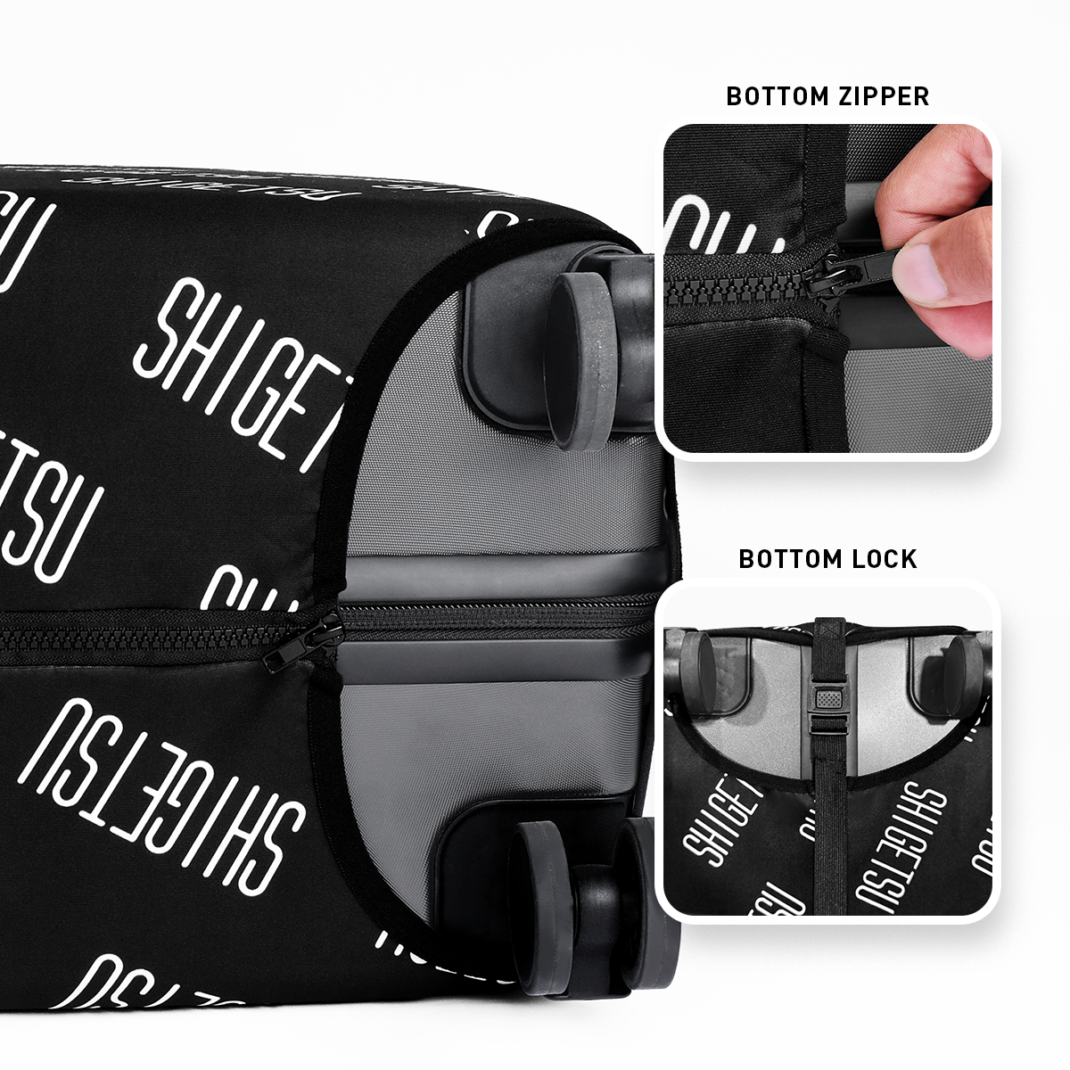 Shigetsu USHIKU Luggage Cover