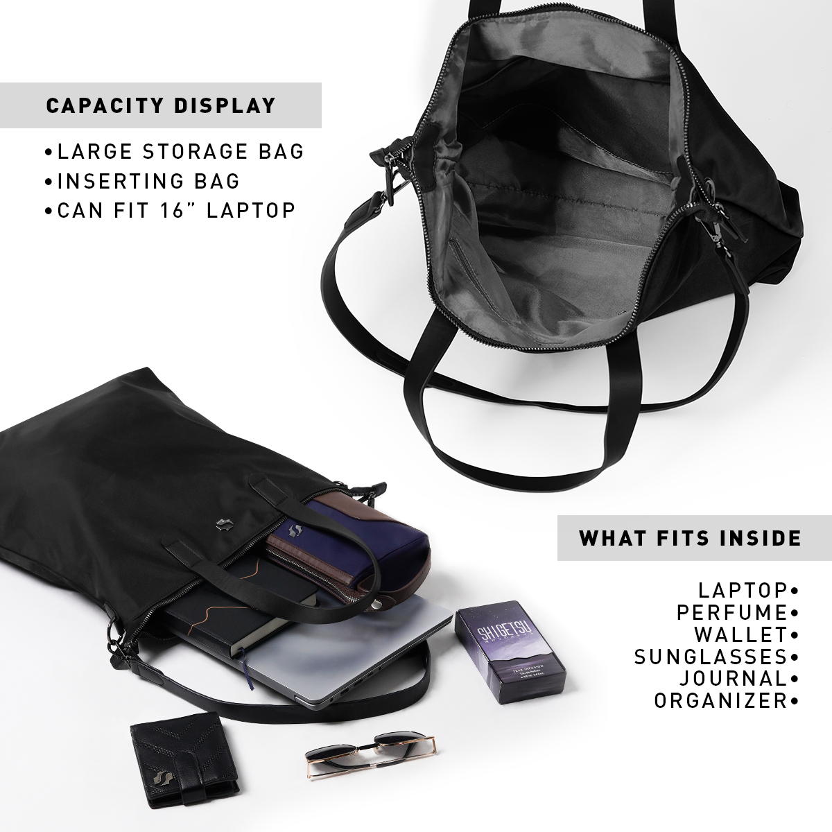 Shigetsu NAKATSU Nyluxe Tote Bag