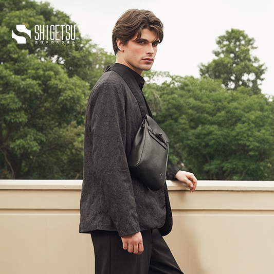 Shigetsu YAKUSHIMA Leather Bodybag For Men
