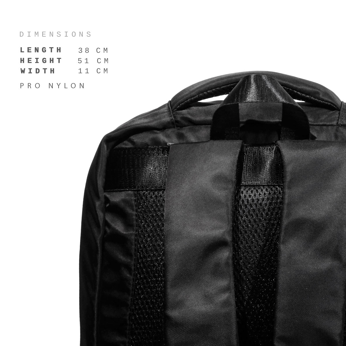 Shigetsu Pro ANJO Nylon Backpack for School Laptop Bag