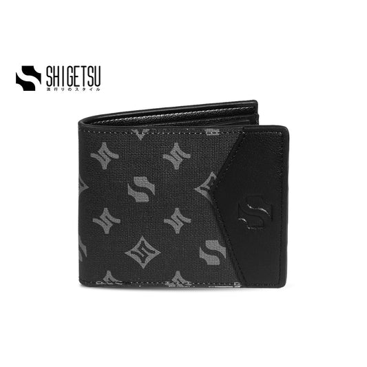 Shigetsu Signature ARIDA Monogram Leather Wallet  for men