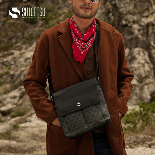 Signature GERO Monogram Bag Men