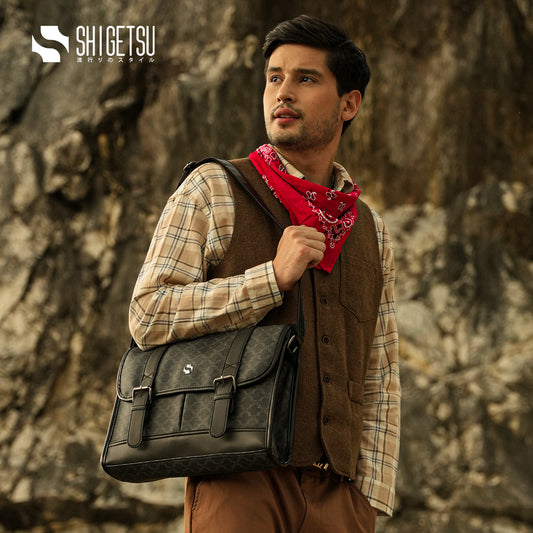 Signature GOJO Monogram Bag for School men