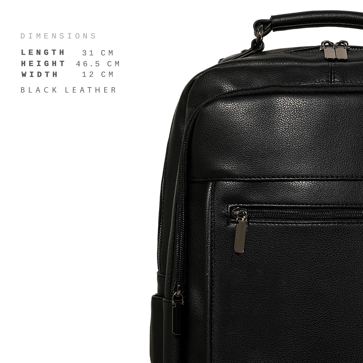 Shigetsu ZAMA Leather Backpack for School Men