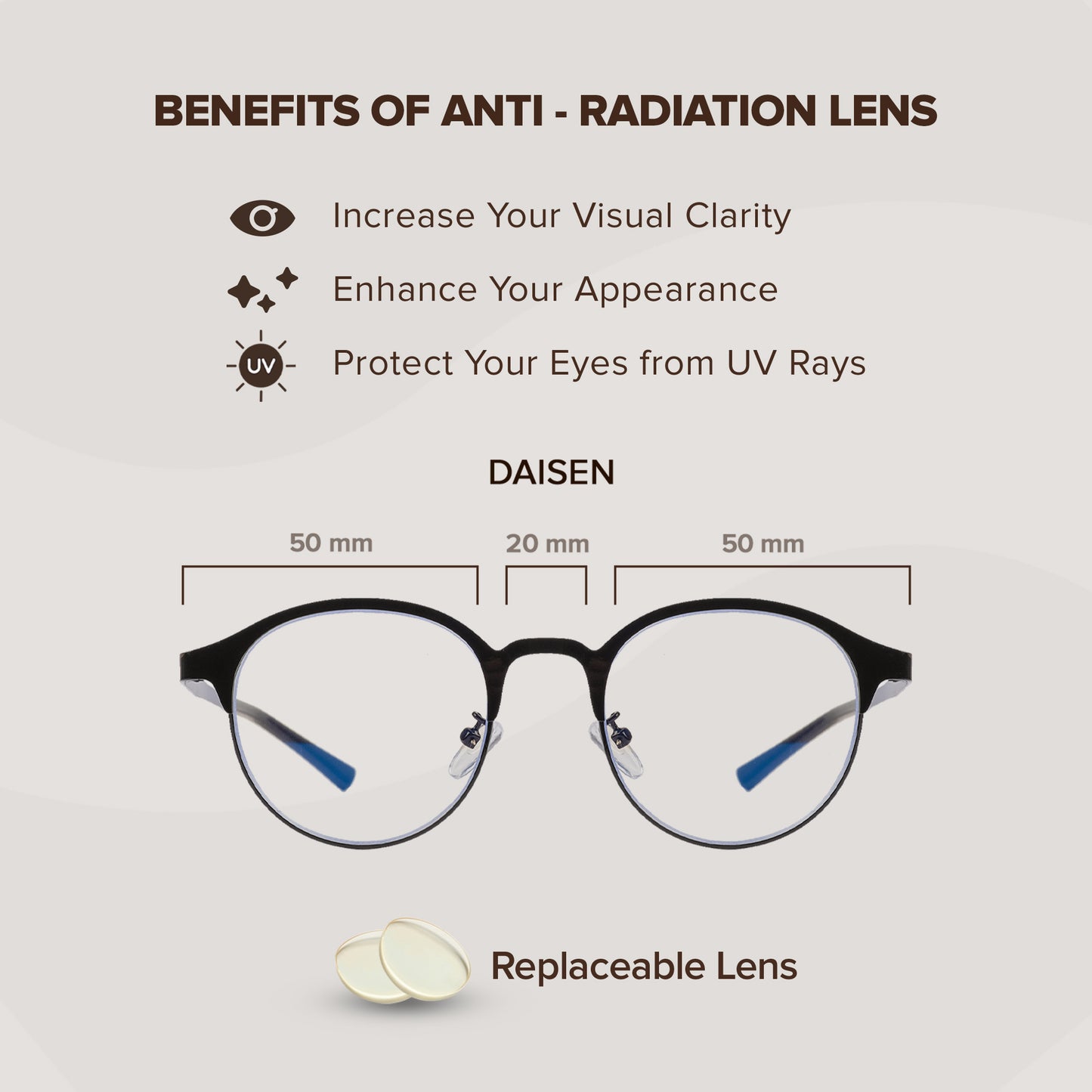 DAISEN Radpro Eyeglasses