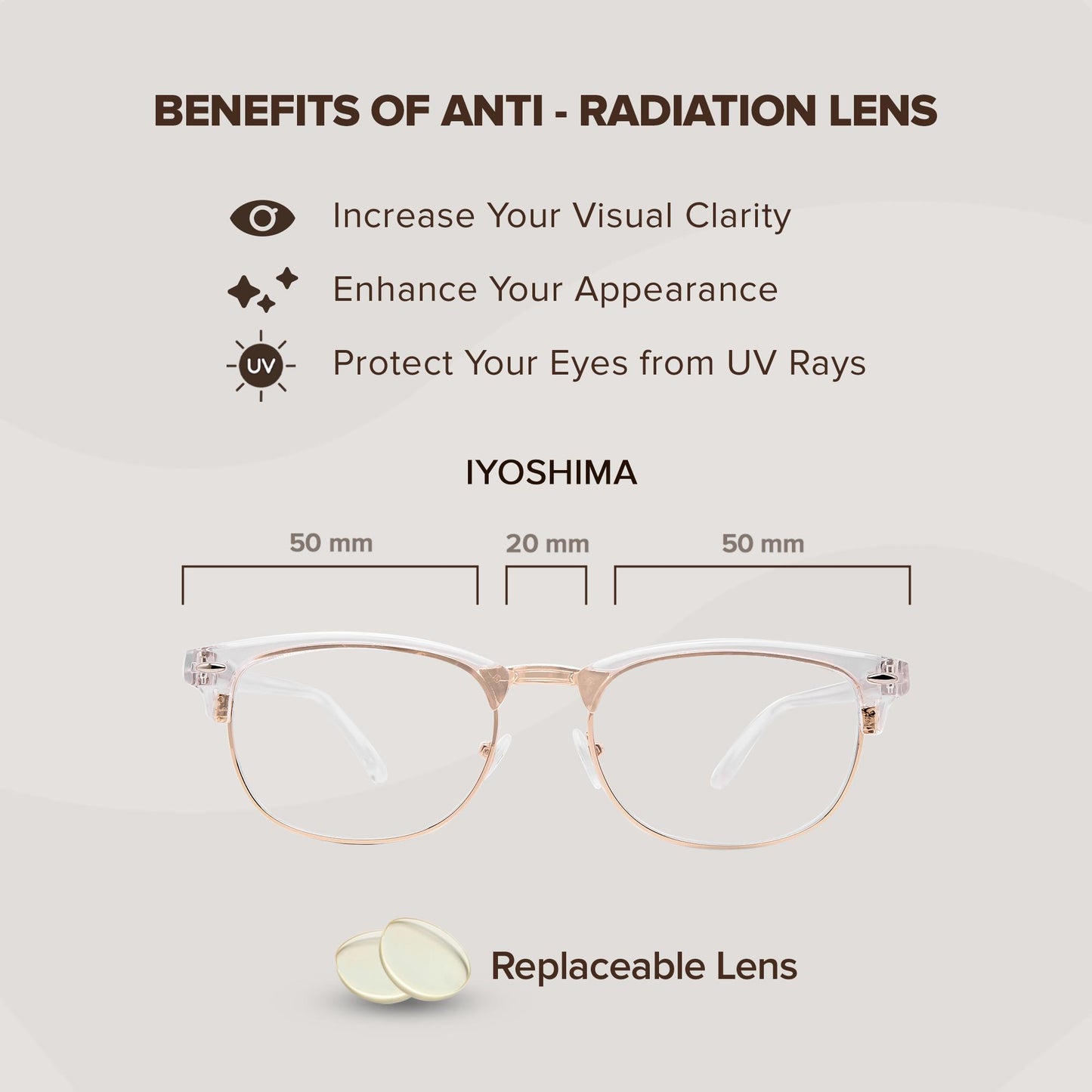IYOMISHIMA RadPro Eyeglasses