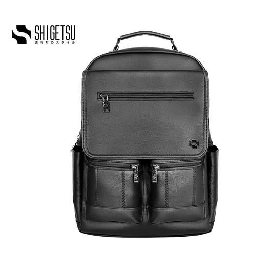 Shigetsu KUROKAWA Leather Backpack for Men