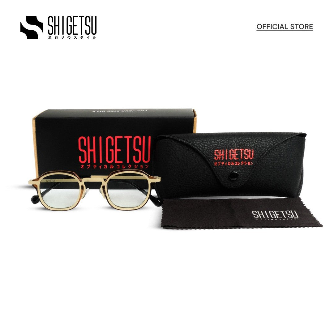 Shigetsu Signature KAINAN Monogram Sun Shield Glasses