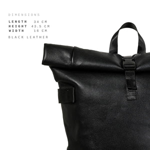 Shigetsu ASAKA Leather Backpack for Men