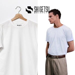 Shigetsu NUMAZU ComFit Plain Round Neck T-Shirt for Men