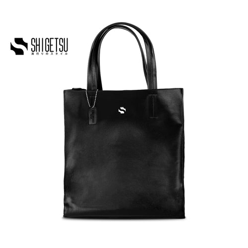 KITAIBARAKI Leather Tote Bag for School Men