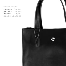 Load image into Gallery viewer, KITAIBARAKI Leather Tote Bag for School Men