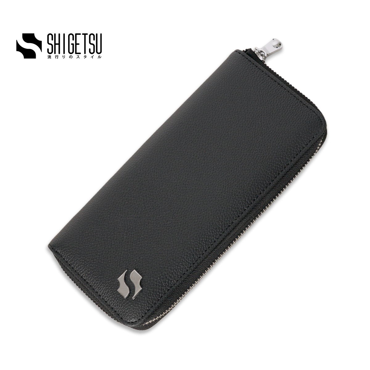 Shigetsu KUROBE Leather Wallet for Men Long Wallet
