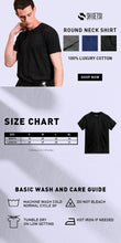 Load image into Gallery viewer, Shigetsu NUMAZU ComFit Plain Round Neck T-Shirt for Men
