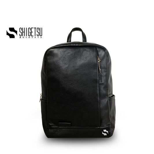 Shigetsu OTARU Leather Backpack  for School Men