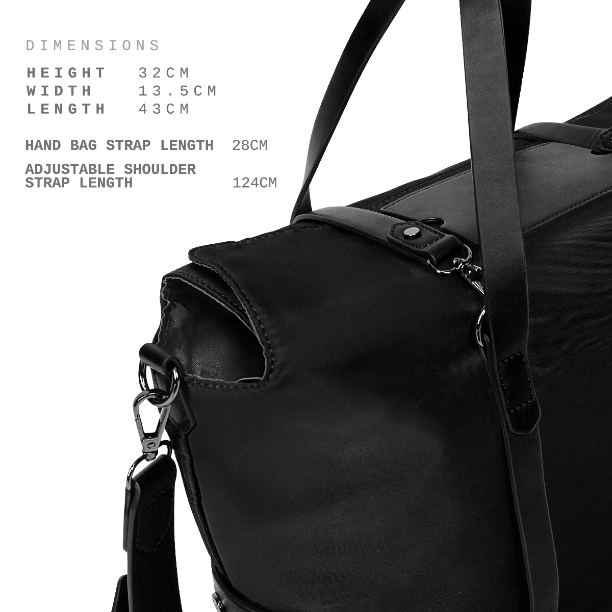 Shigetsu NATORI Nyluxe Duffle Bag