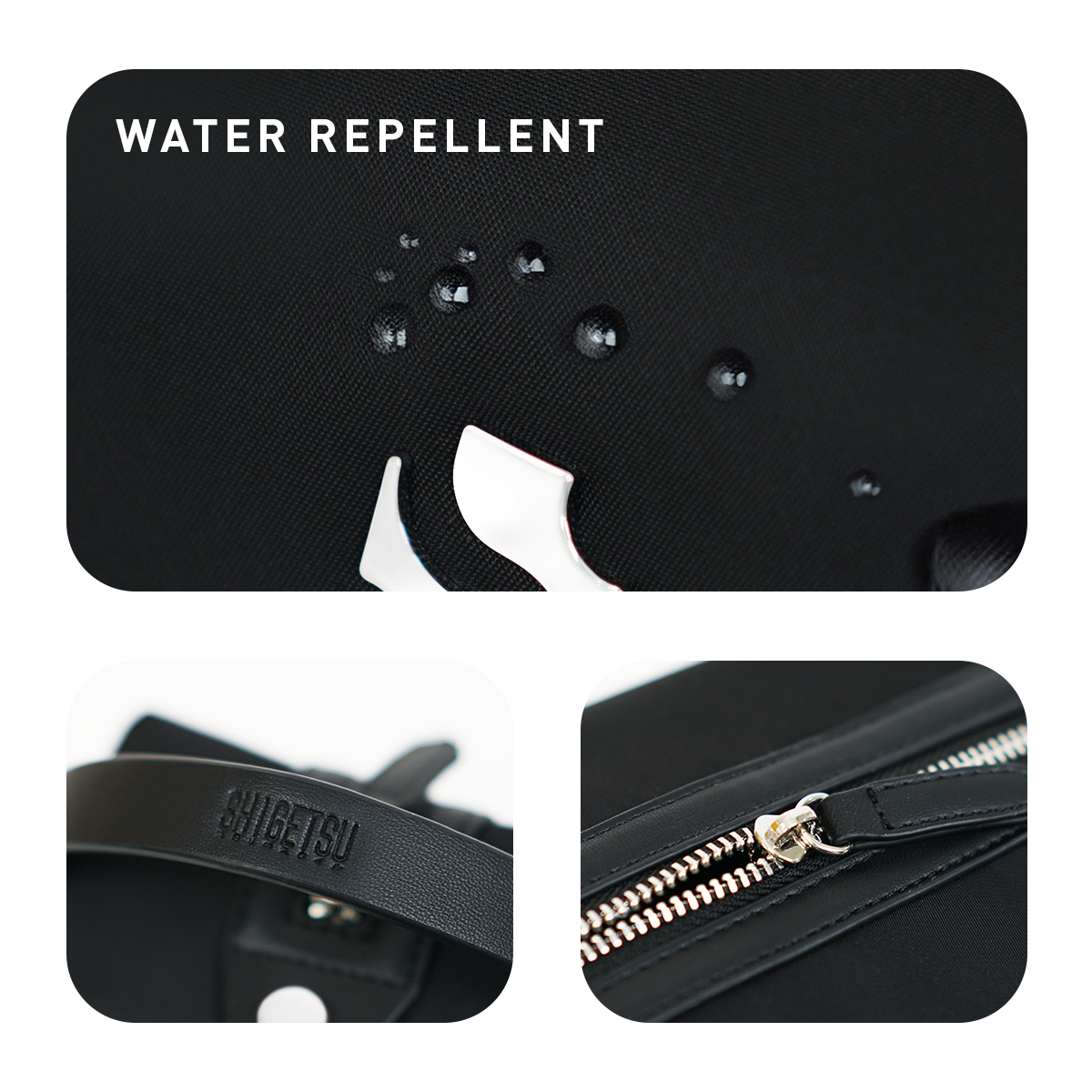 Shigetsu ASAGO Nyluxe Organizer Travel Pouch Bag