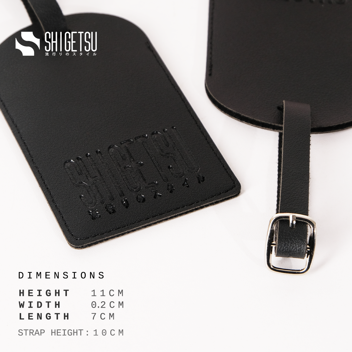 Shigetsu BASHO Travel Luggage Bag Tag