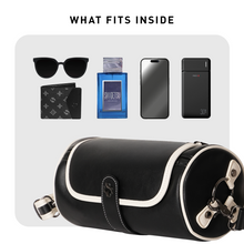 Load image into Gallery viewer, Shigetsu ESASHI Block Bag Leather barrel Sling bag for Men