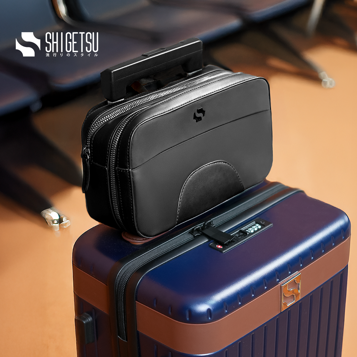 Shigetsu HIRAKATA Organizer Travel For men