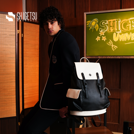 Shigetsu HIMEJI Block Backpack for Men
