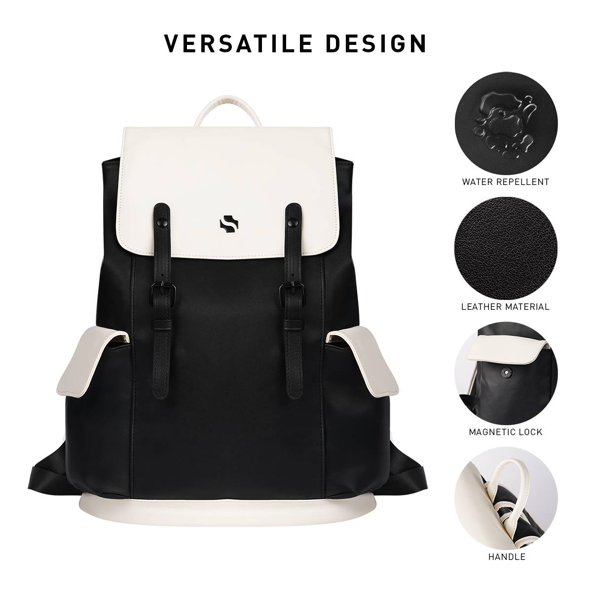 Shigetsu HIMEJI Block Backpack for Men