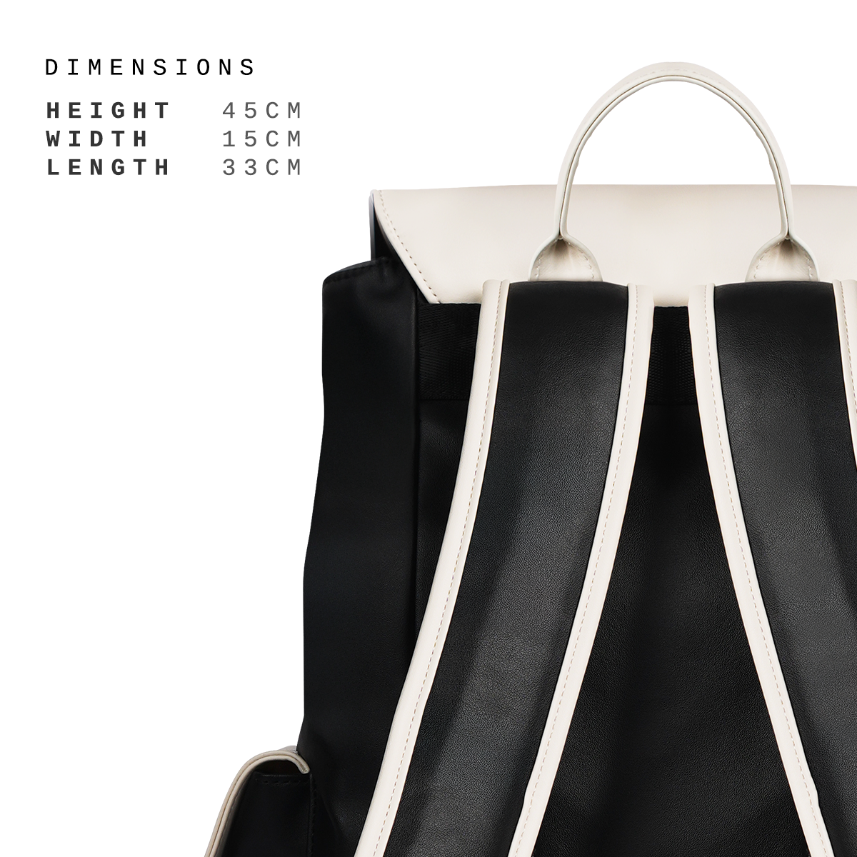Shigetsu HIMEJI Block Backpack for Men