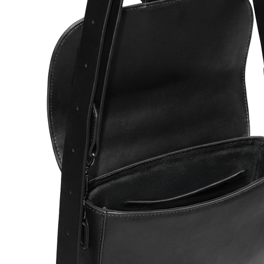 Shigetsu MIYAZU Leather Sling Bag  for Men