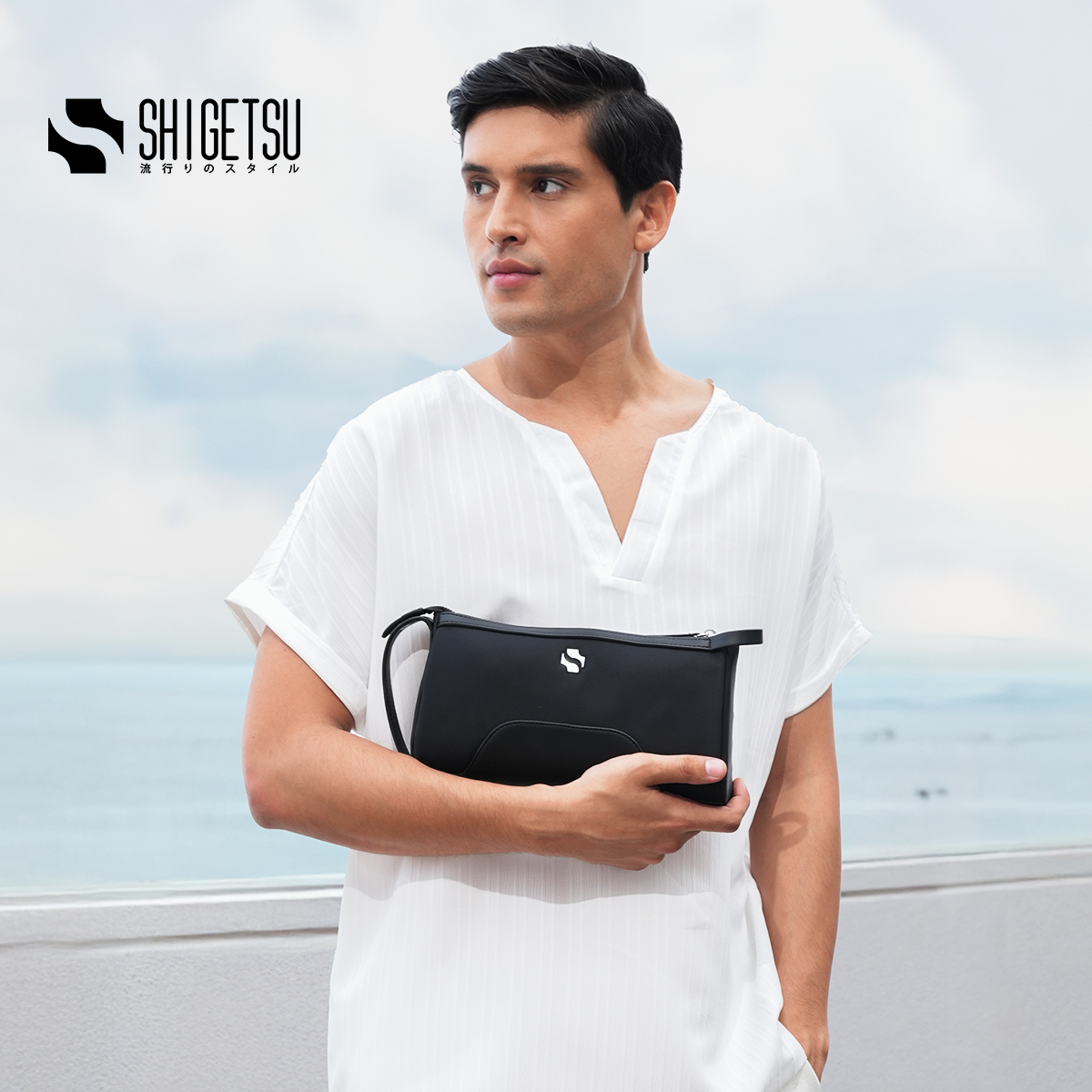 Shigetsu SABAE Nyluxe Organizer Travel Pouch Bag