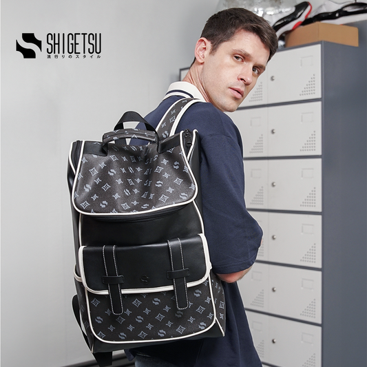Shigetsu TAKEFU Block Backpack for Men