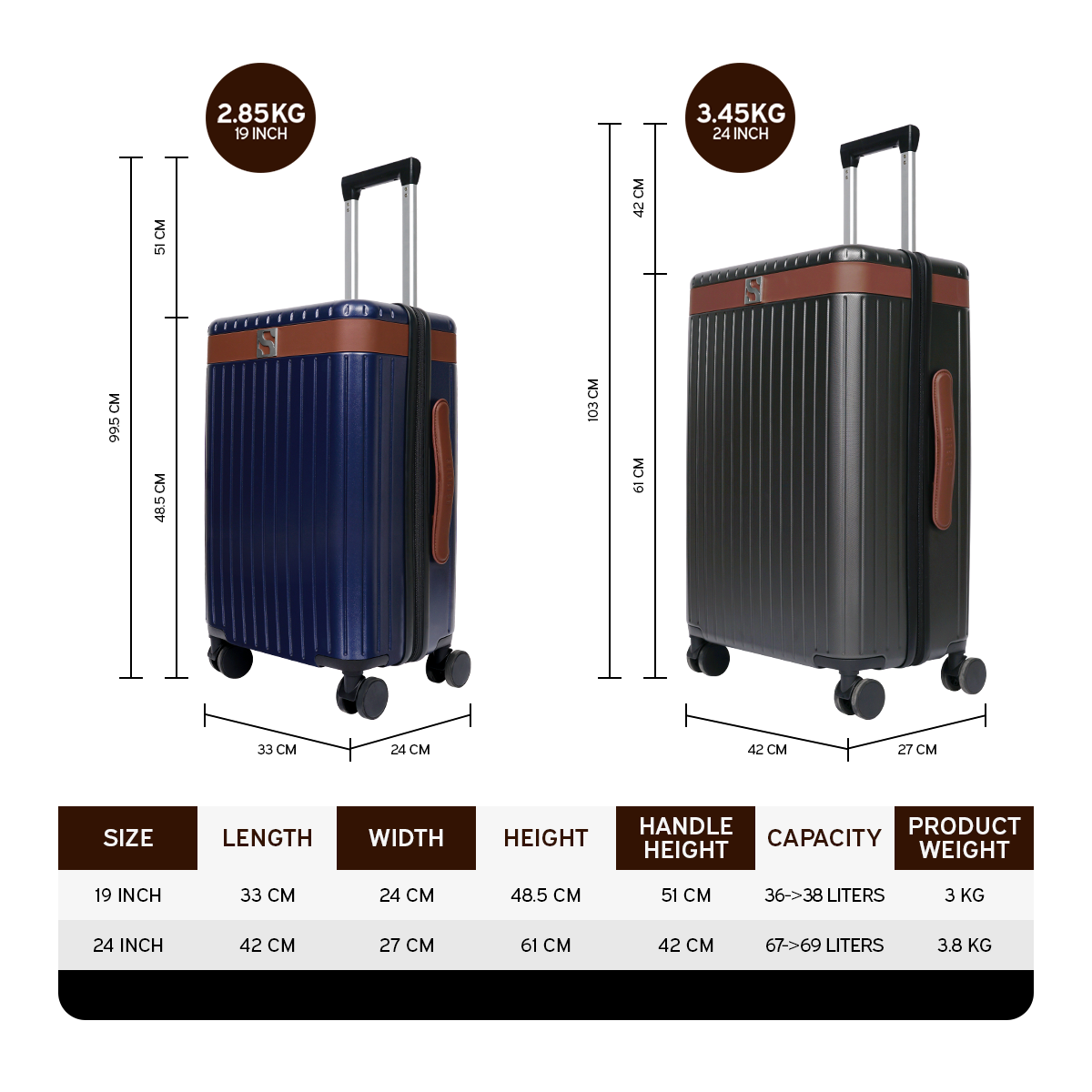 Shigetsu UNZEN Luggage Collection