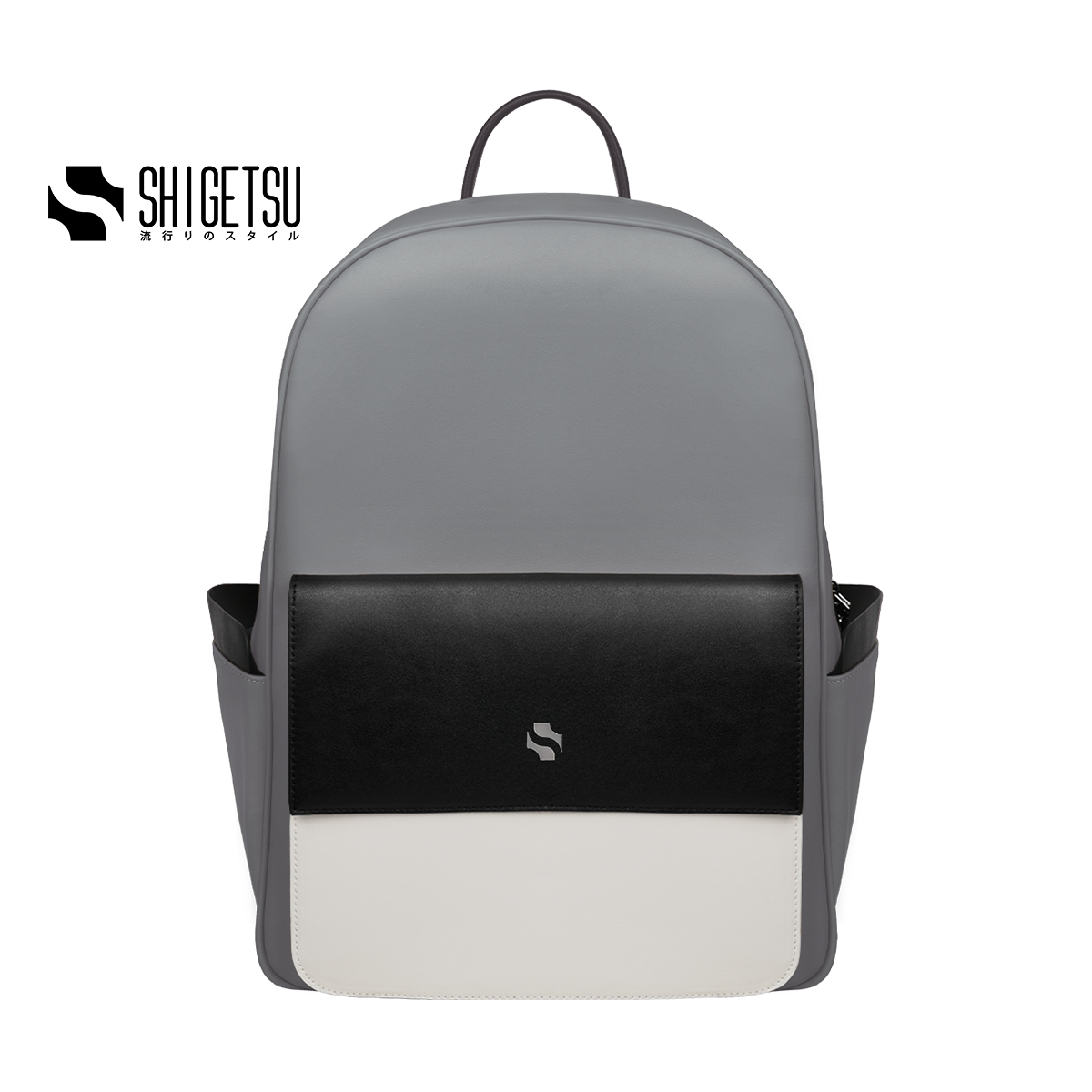 Shigetsu YATIE Leather Backpack for School Men 15 INCHES Laptop Bag