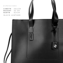 Load image into Gallery viewer, SHIMODATE Leather Tote Bag for Men