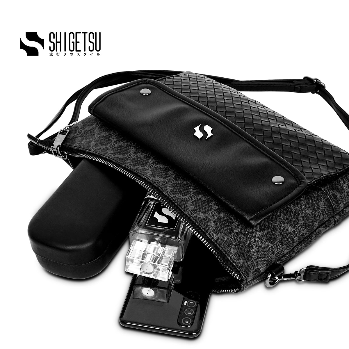 Signature HATEGAYA Monogram Bag for School Men