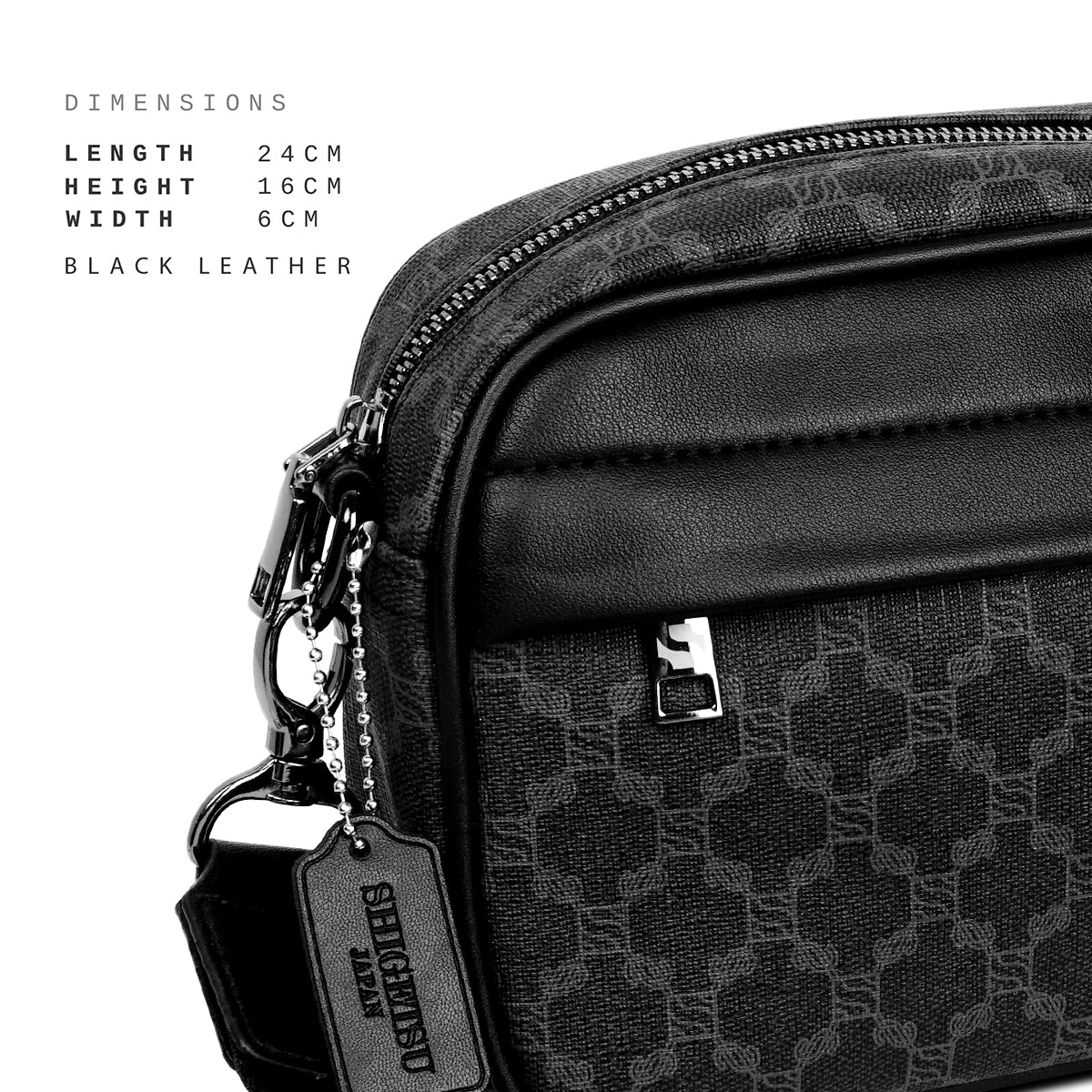 Signature HINO Monogram Bag for Men