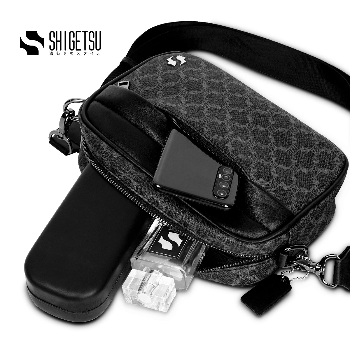 Signature HINO Monogram Bag for Men