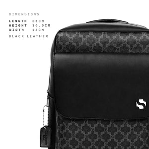 Signature KOKUBU Monogram Backpack for Men