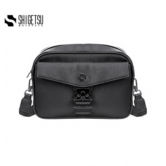Shigetsu NAGASAKI Leather Sling Bag for Men