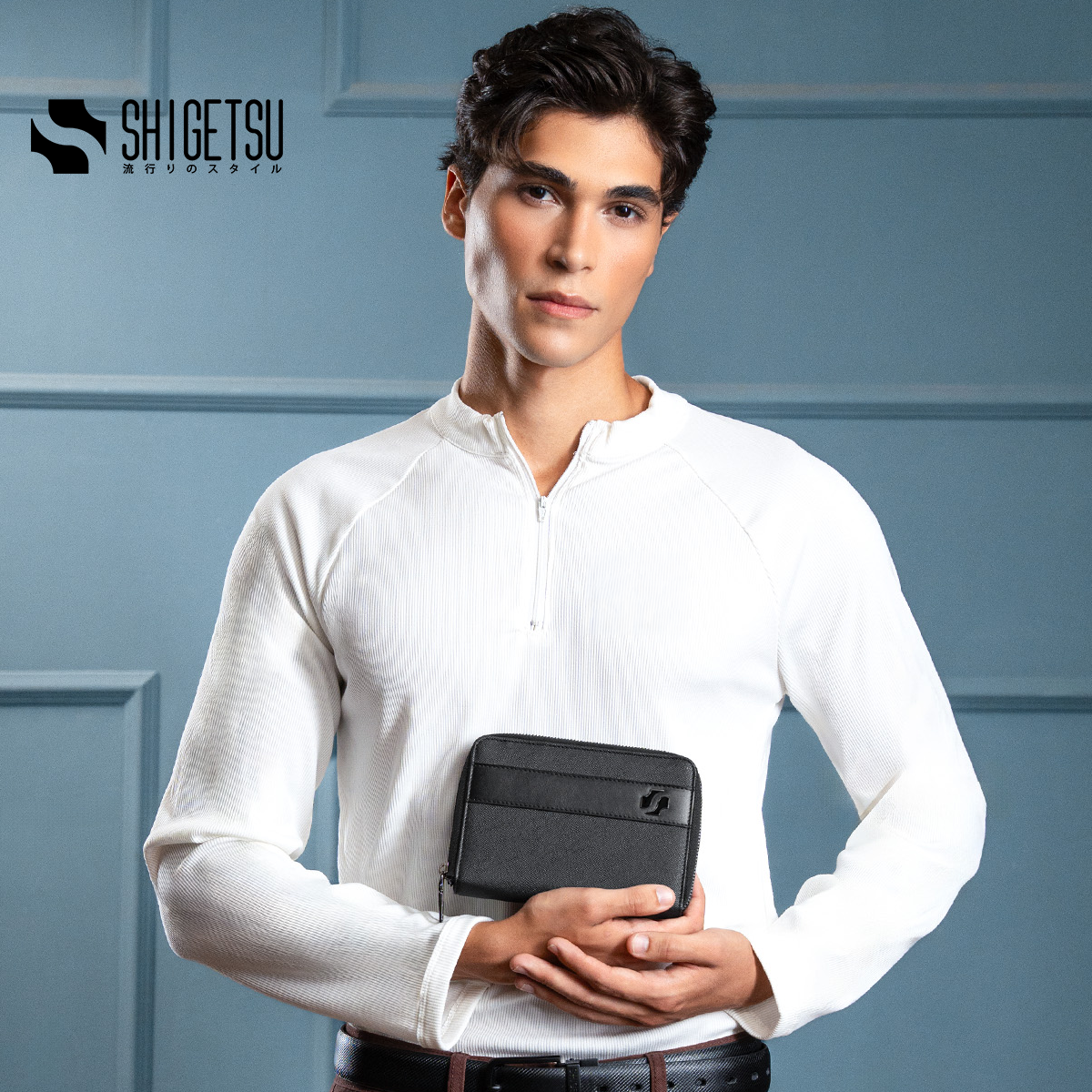 Shigetsu ISE Leather Wallet for Men