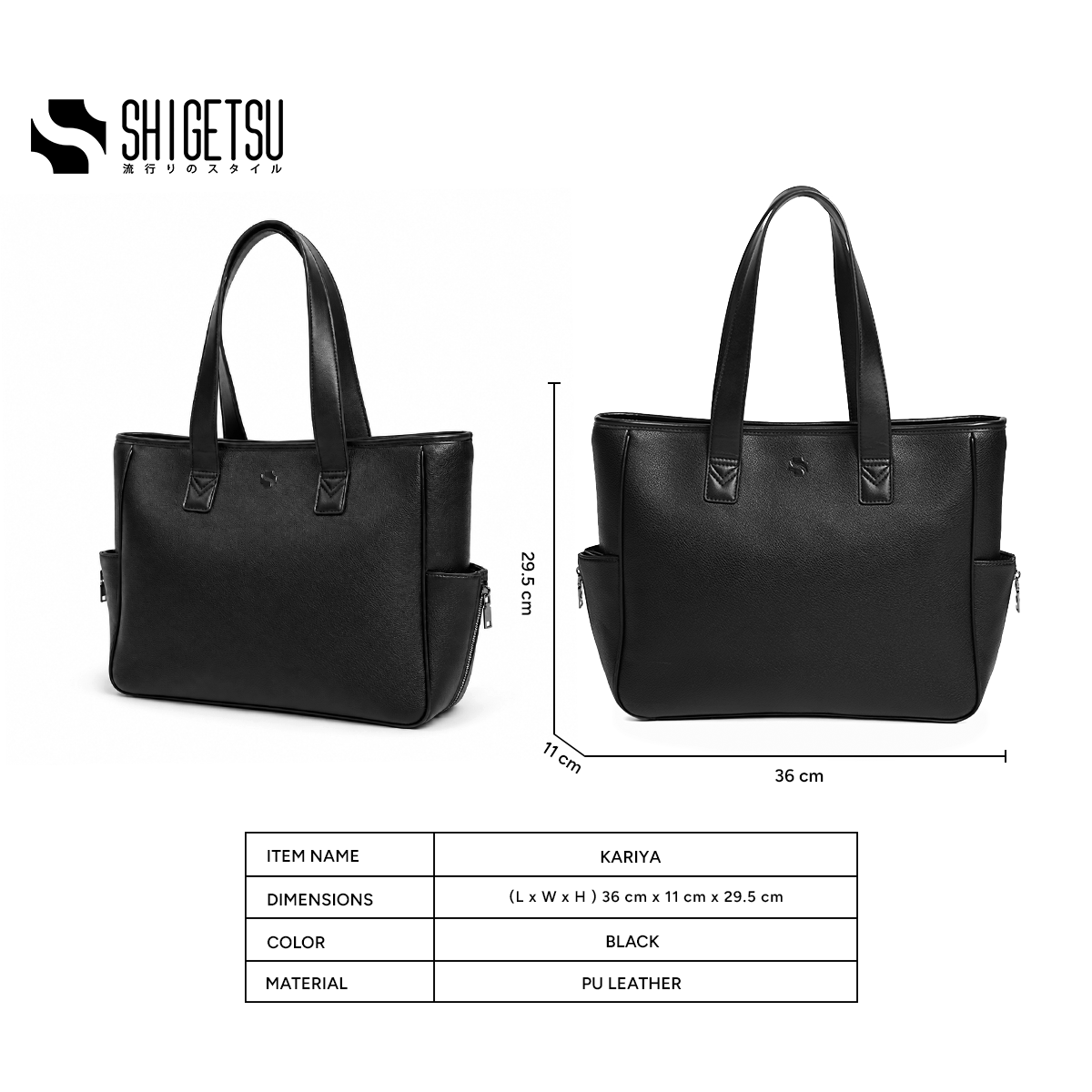 Shigetsu KARIYA Leather Totebag fo Men