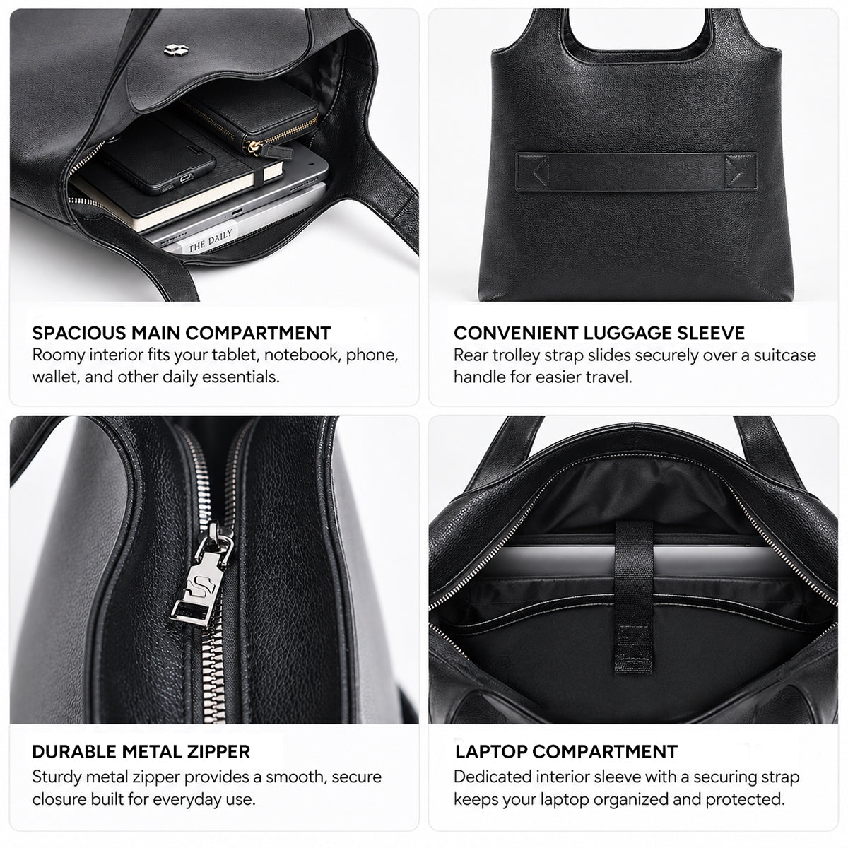 Shigetsu NISHIO Leather Totebag for Men