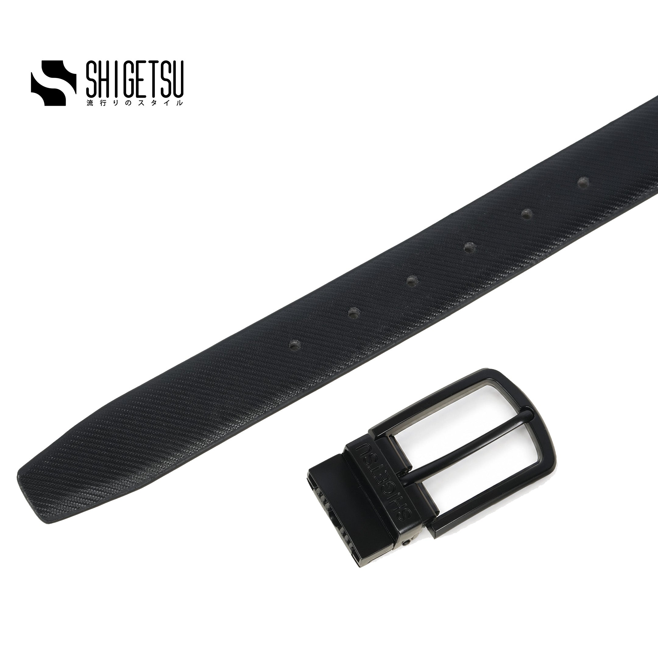 Shigetsu TAMANO Reversible Leather Belt for Men