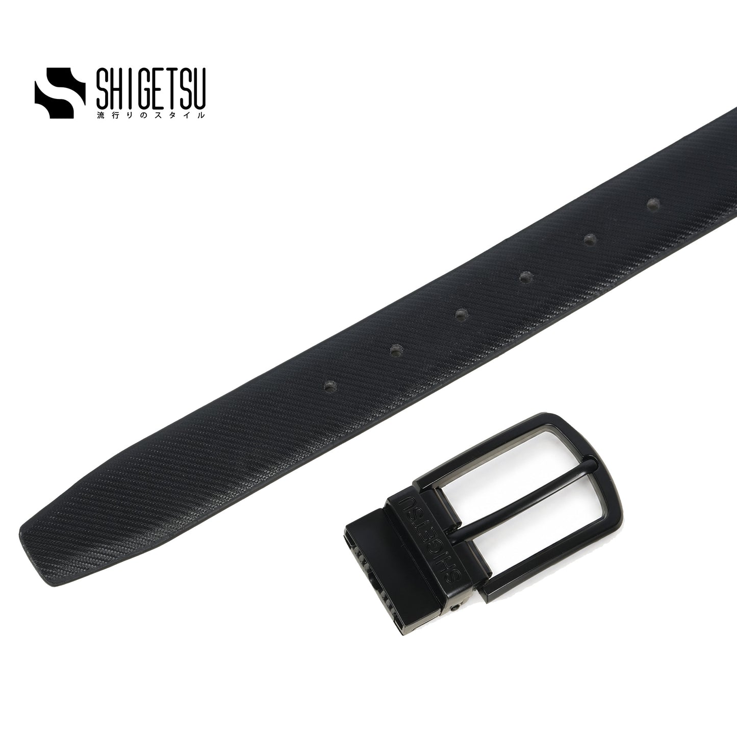 Shigetsu TAMANO Reversible Leather Belt for Men