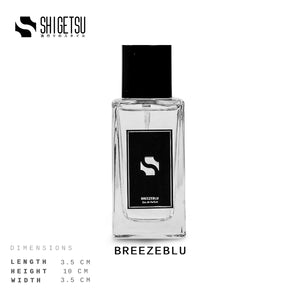 Shigetsu BREEZEBLU Oil Based Perfume For Men body mist cologne