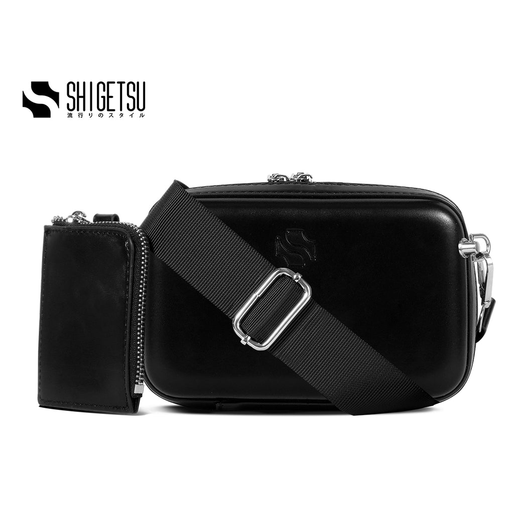 Shigetsu CHOFU Bag Leather Sling Bag For Men
