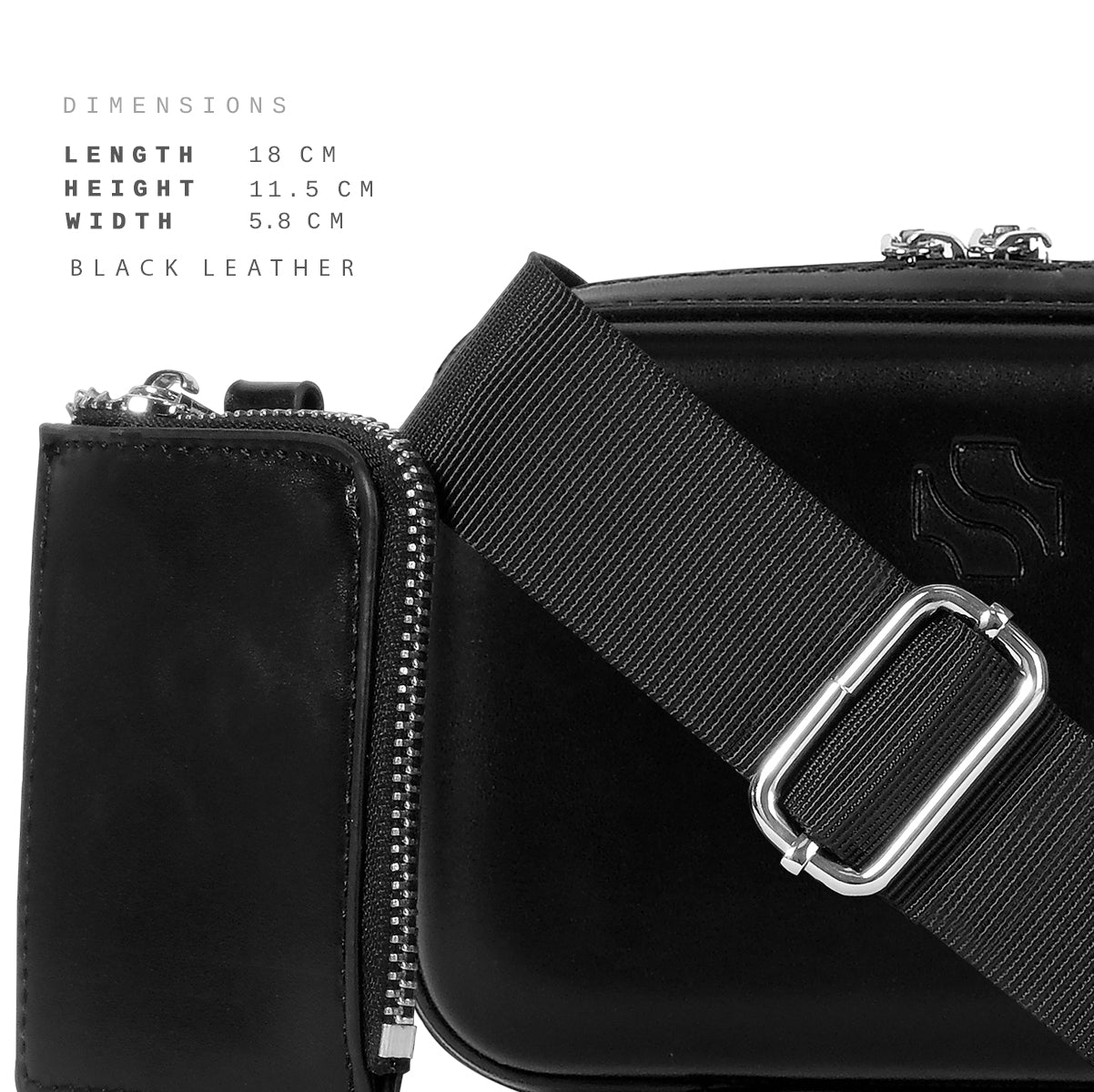 Shigetsu CHOFU Bag Leather Sling Bag For Men