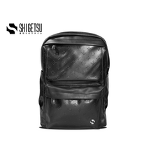 Load image into Gallery viewer, Shigetsu EBINO Debossed Monogram Leather Bag for School for men
